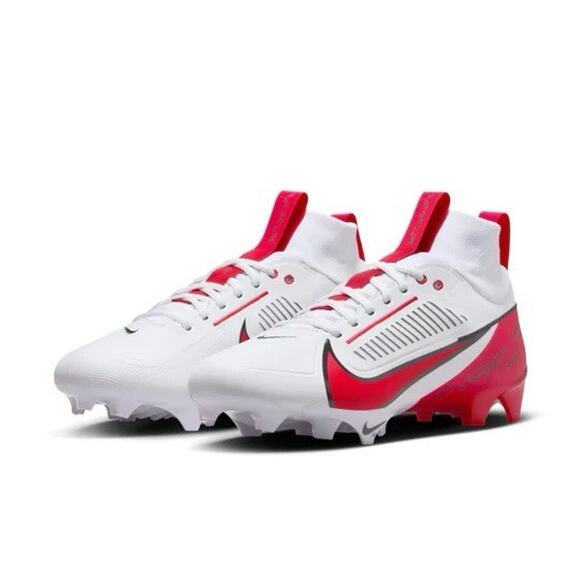 NEW Nike Vapor Edge Pro 360 2 TB White Red FQ4044-105 Men’s Size 14 - Picture 1 of 7
